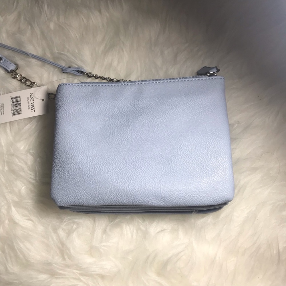 Blue cross body bag - Picture 7 of 8